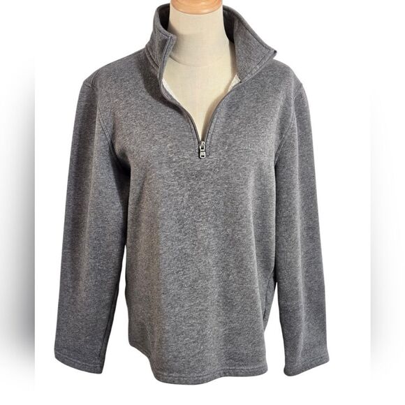 Michael Kors Great Quarter Zip Logo Sweatshirt - Picture 1 of 8
